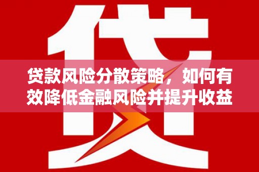 东坡贷款风险分散策略，如何有效降低金融风险并提升收益