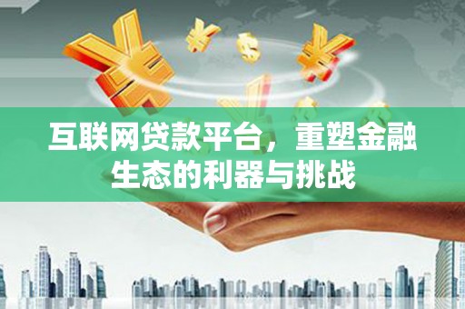 东坡互联网贷款平台，重塑金融生态的利器与挑战