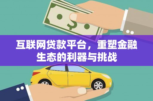 东坡互联网贷款平台，重塑金融生态的利器与挑战