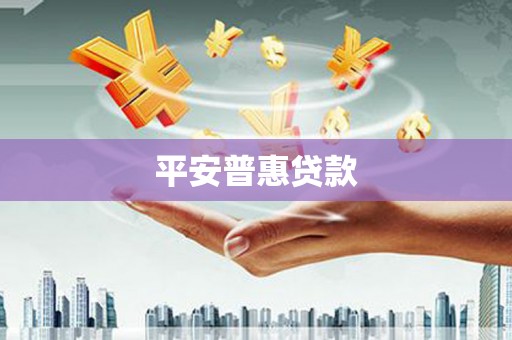 东坡平安普惠贷款