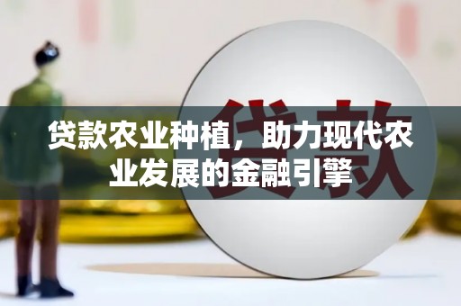 东坡贷款农业种植，助力现代农业发展的金融引擎
