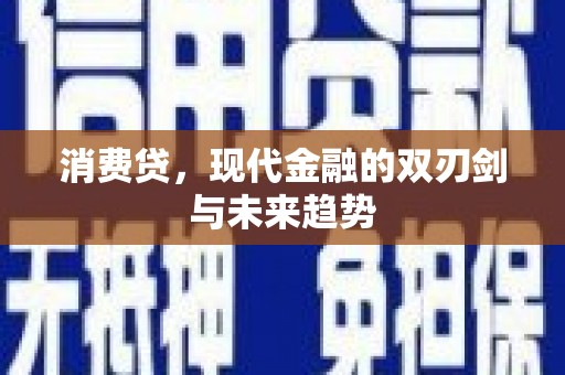 东坡消费贷，现代金融的双刃剑与未来趋势