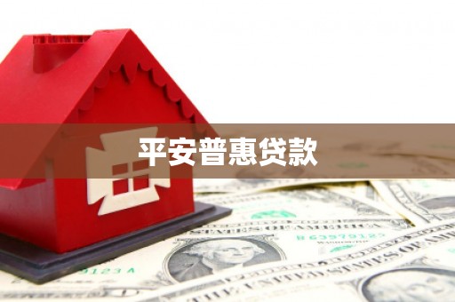 东坡平安普惠贷款