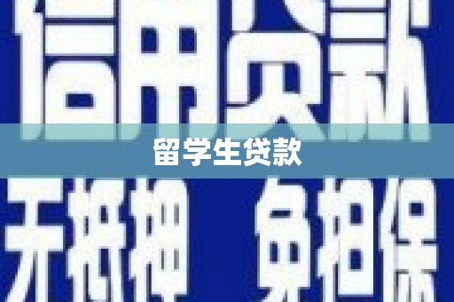 东坡留学生贷款